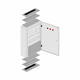 Sıva Üstü 1 Adet Motor Kontrol Üniteli Taban Saclı Pano